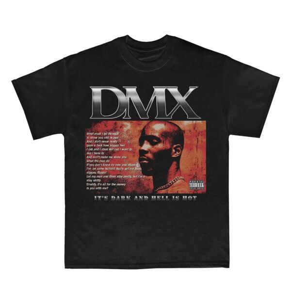 X "It's Dark and Hell Is Hot" Tee Thumbnail