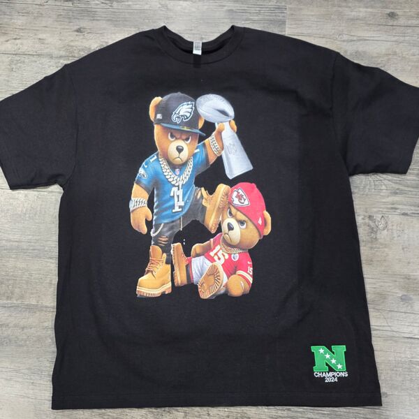 Eagles Teddy Bear Super Bowl Tee Thumbnail
