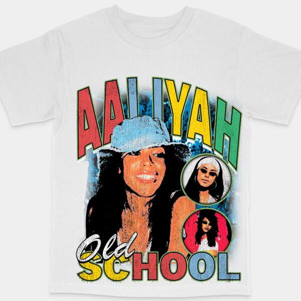 Aaliyah "Old School" Tee Thumbnail