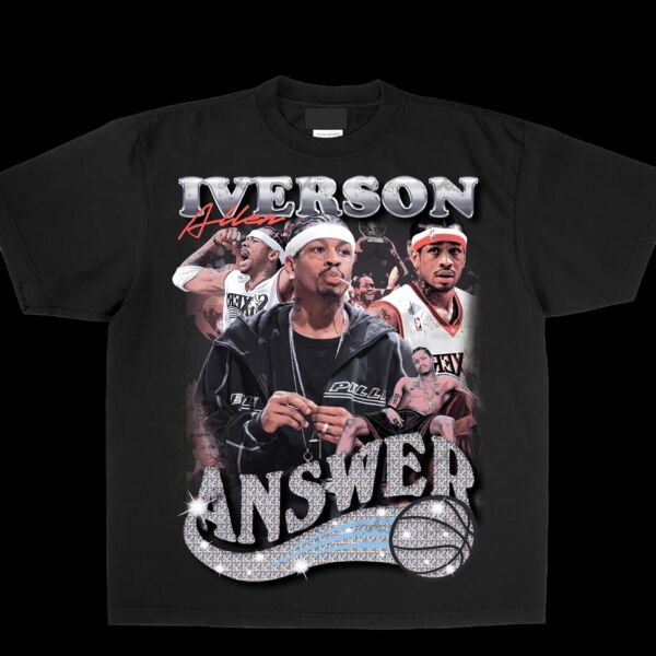 Allen Iverson Graphic Tee Thumbnail
