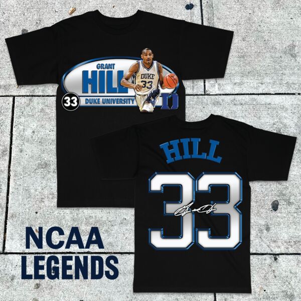 NCAA Legends Tee Grant Hill "Blue Devil" Thumbnail