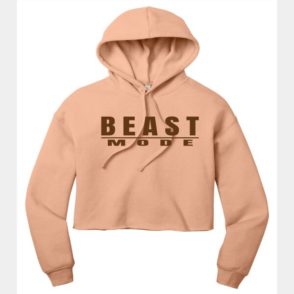 TBM Women's Cropped Fleece Hoody Thumbnail