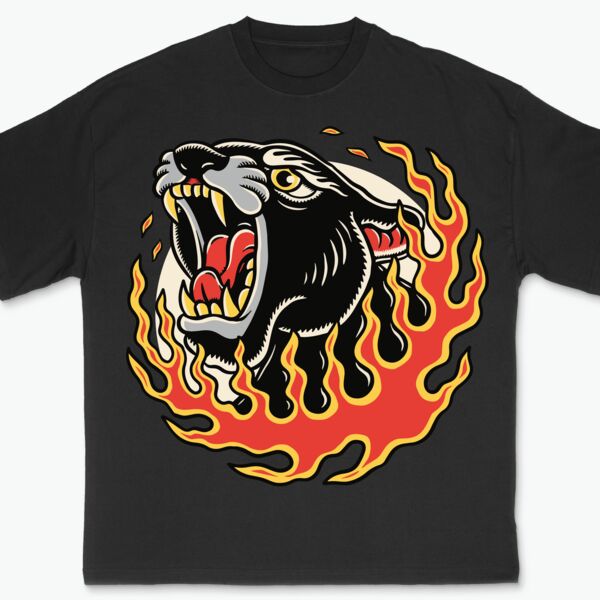 Fireball Panther Graphic Thumbnail