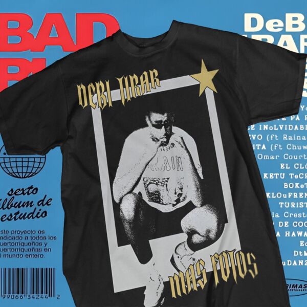 Bad Bunny Graphic Tee 3 Thumbnail
