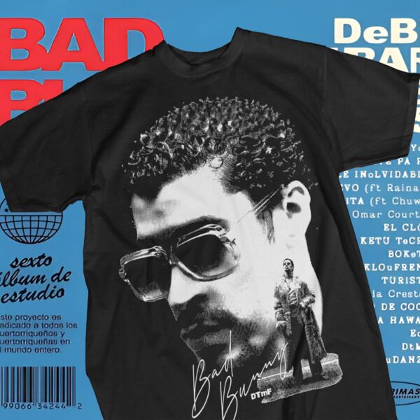 Bad Bunny Graphic Tee 11 Thumbnail