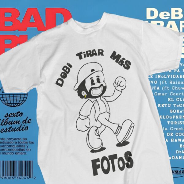 Bad Bunny Graphic Tee 17 Thumbnail