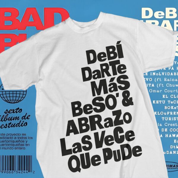 Bad Bunny Graphic Tee 18 Thumbnail