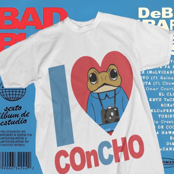 Bad Bunny Graphic Tee 20 Thumbnail