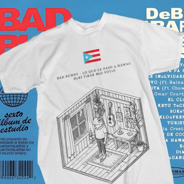 Bad Bunny Graphic Tee 26 Thumbnail