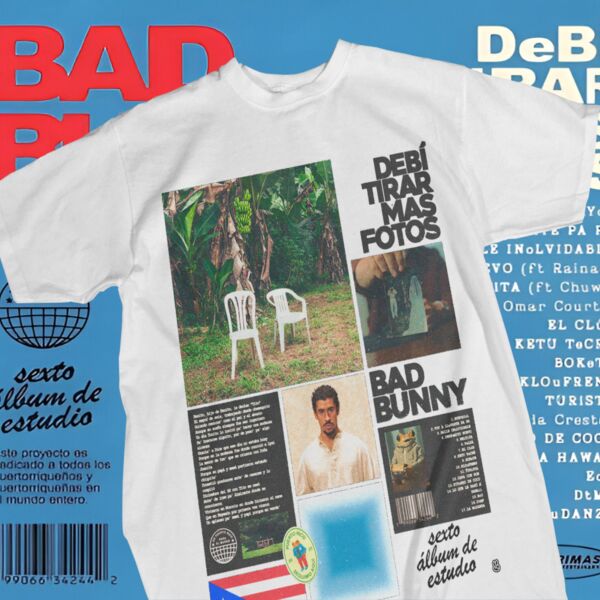 Bad Bunny Graphic Tee 28 Thumbnail