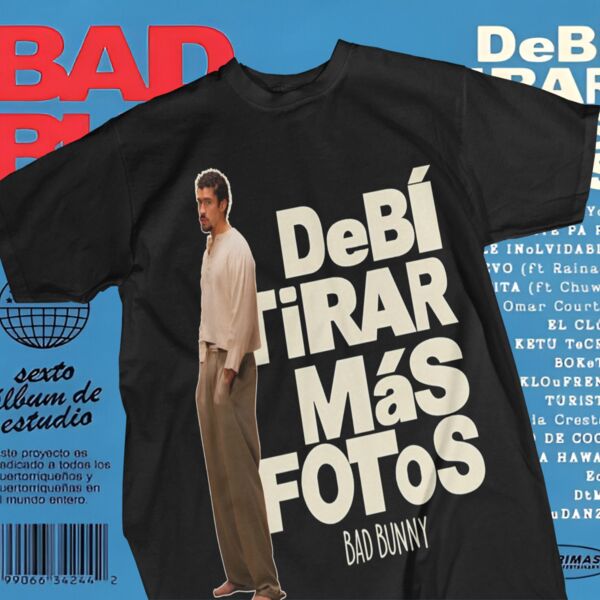 Bad Bunny Graphic Tee 29 Thumbnail