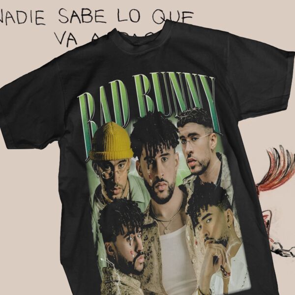 Bad Bunny Graphic Tee 39 Thumbnail