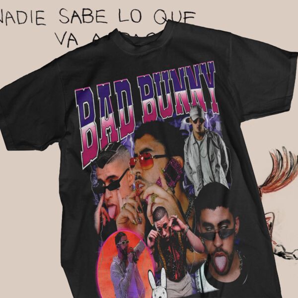 Bad Bunny Graphic Tee 40 Thumbnail