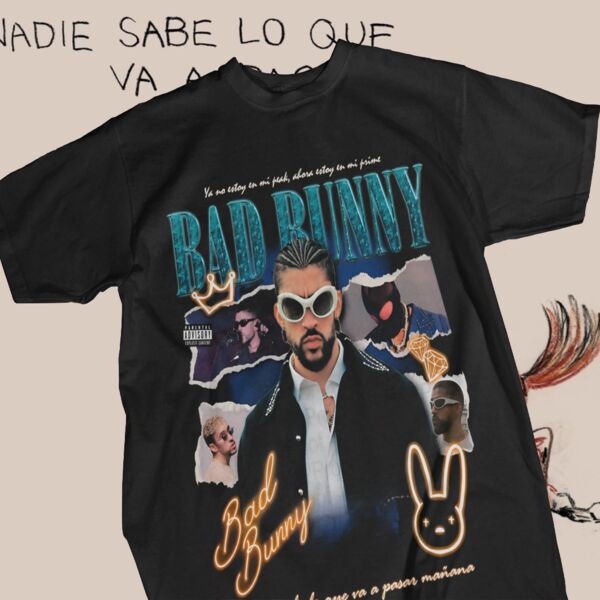 Bad Bunny Graphic Tee 41 Thumbnail