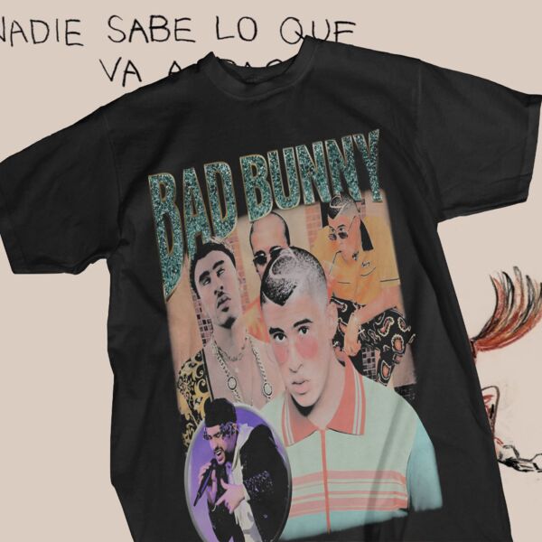 Bad Bunny Graphic Tee 42 Thumbnail