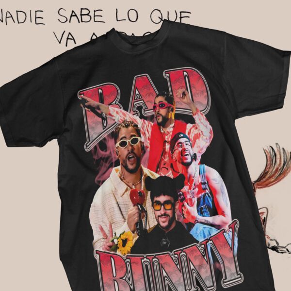 Bad Bunny Graphic Tee 45 Thumbnail