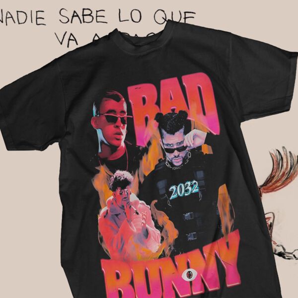 Bad Bunny Graphic Tee 49 Thumbnail