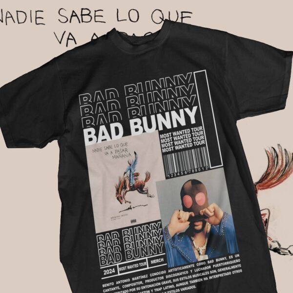 Bad Bunny Graphic Tee 50 Thumbnail