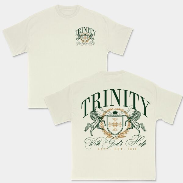 Trinity Apparel "With God's Help" Tee Thumbnail