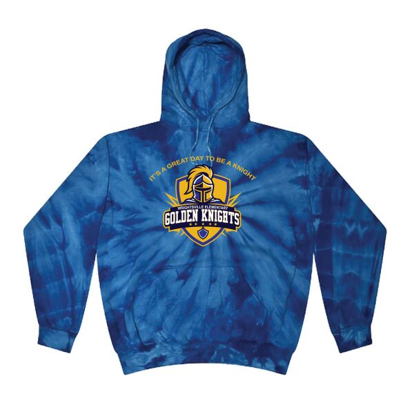 Golden Knight Elementary Tie-Dyed Hoody Thumbnail