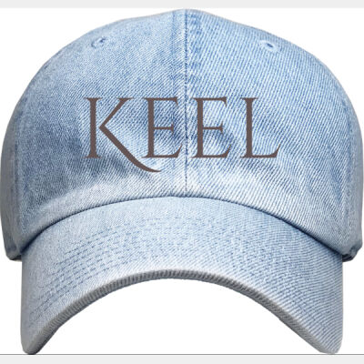 Keel Embroidered Jean Dad Hat Thumbnail