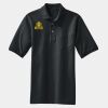 Heavyweight Cotton Pique Polo with Pocket Thumbnail