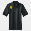 Heavyweight Cotton Pique Polo with Pocket Thumbnail