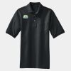 Heavyweight Cotton Pique Polo with Pocket Thumbnail