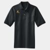 Heavyweight Cotton Pique Polo with Pocket Thumbnail
