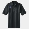 Heavyweight Cotton Pique Polo with Pocket Thumbnail