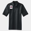 Heavyweight Cotton Pique Polo with Pocket Thumbnail