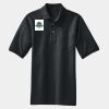 Heavyweight Cotton Pique Polo with Pocket Thumbnail