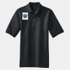 Heavyweight Cotton Pique Polo with Pocket Thumbnail