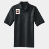 Heavyweight Cotton Pique Polo with Pocket Thumbnail