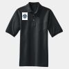 Heavyweight Cotton Pique Polo with Pocket Thumbnail