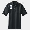 Heavyweight Cotton Pique Polo with Pocket Thumbnail