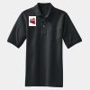 Heavyweight Cotton Pique Polo with Pocket Thumbnail