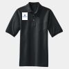 Heavyweight Cotton Pique Polo with Pocket Thumbnail
