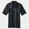 Heavyweight Cotton Pique Polo with Pocket Thumbnail