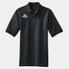 Heavyweight Cotton Pique Polo with Pocket Thumbnail
