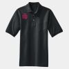 Heavyweight Cotton Pique Polo with Pocket Thumbnail