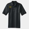 Heavyweight Cotton Pique Polo with Pocket Thumbnail