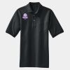 Heavyweight Cotton Pique Polo with Pocket Thumbnail