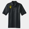 Heavyweight Cotton Pique Polo with Pocket Thumbnail