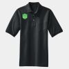 Heavyweight Cotton Pique Polo with Pocket Thumbnail
