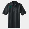 Heavyweight Cotton Pique Polo with Pocket Thumbnail