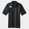 Heavyweight Cotton Pique Polo with Pocket Thumbnail