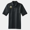 Heavyweight Cotton Pique Polo with Pocket Thumbnail
