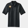 Heavyweight Cotton Pique Polo with Pocket Thumbnail