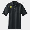 Heavyweight Cotton Pique Polo with Pocket Thumbnail